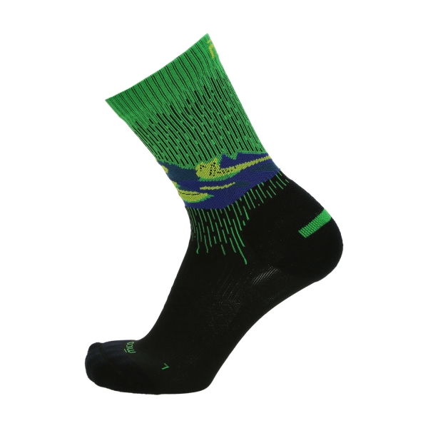 Mico Light Weight Extra Dry Socks - Verde Fluo