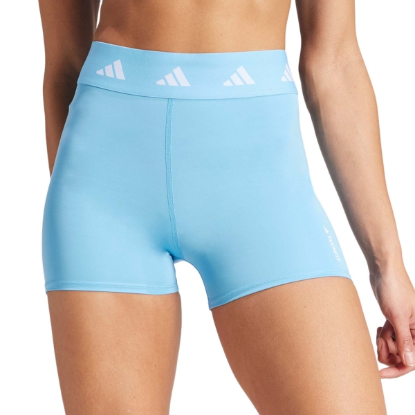 Pantalones Cortos Fitness y Training Mujer adidas HIIT AEROREADY 4in Shorts  Semi Blue Burst IU18584in