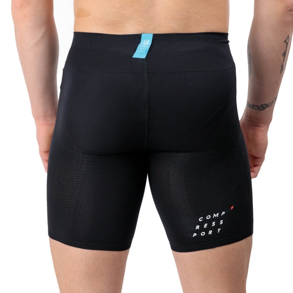 Compressport Oxygen Under Control 8in Pantaloncini - Black