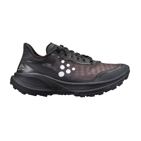 Men's Trail Running Shoes Craft Pure Trail  Black/White 1914280BKWH