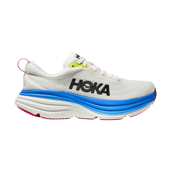 Men's Neutral Running Shoes Hoka Bondi 8  Blanc De Blanc/Virtual Blue 1123202BVR