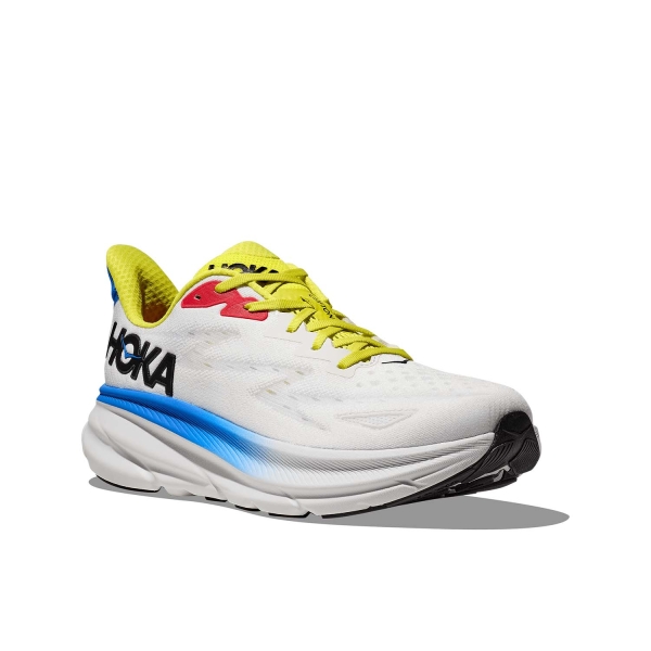 Hoka Clifton 9 - Blanc De Blanc/Virtual Blue