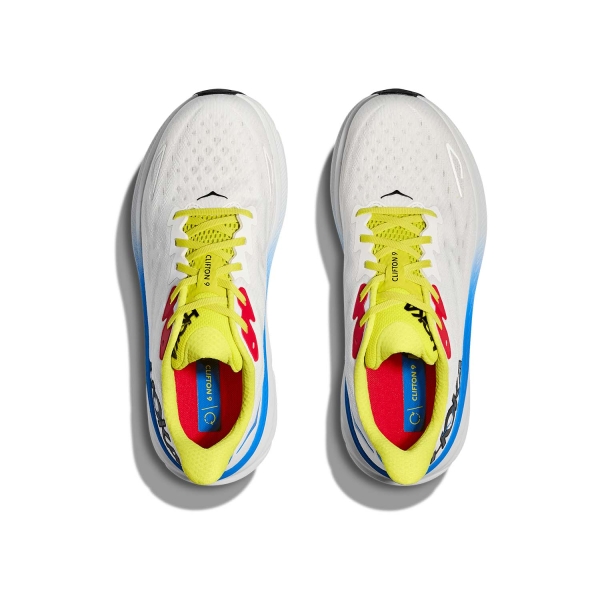 Hoka Clifton 9 - Blanc De Blanc/Virtual Blue