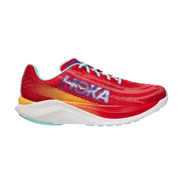 Women's Performance Running Shoes Hoka Mach X  Cerise/Cloudless 1141451CRSCL