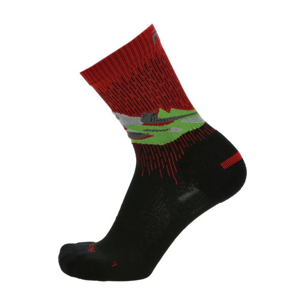 Mico Light Weight Extra Dry Socks - Rosso