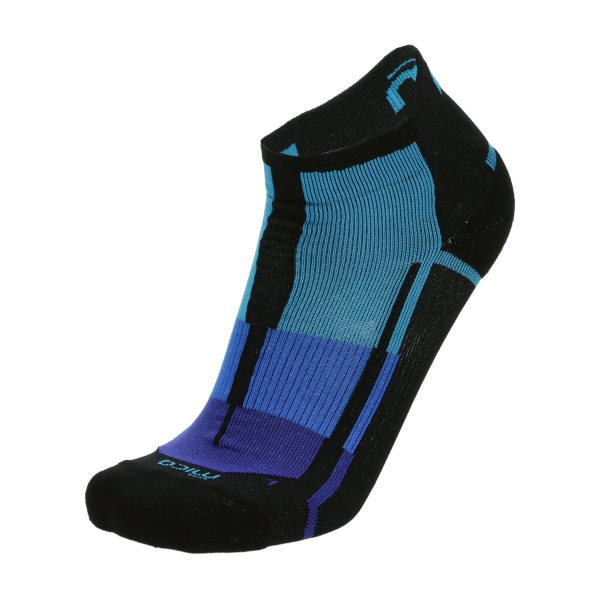 Calze Mico Light Weight Odor Zero IONIC+ Calze Donna  Nero/Turchese CA 1509 595