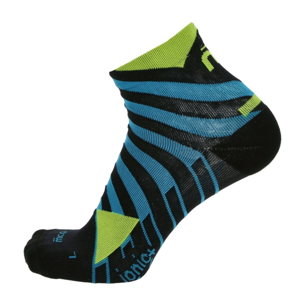 Mico Light Weight Odor Zero Ionic+ Calcetines - Nero/Turchese