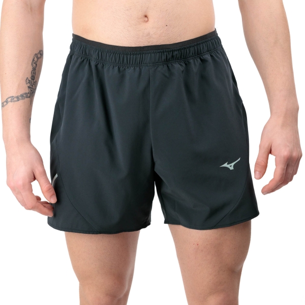 Men's Running Shorts Mizuno Alpha 5.5in Shorts  Black J2GBB00509