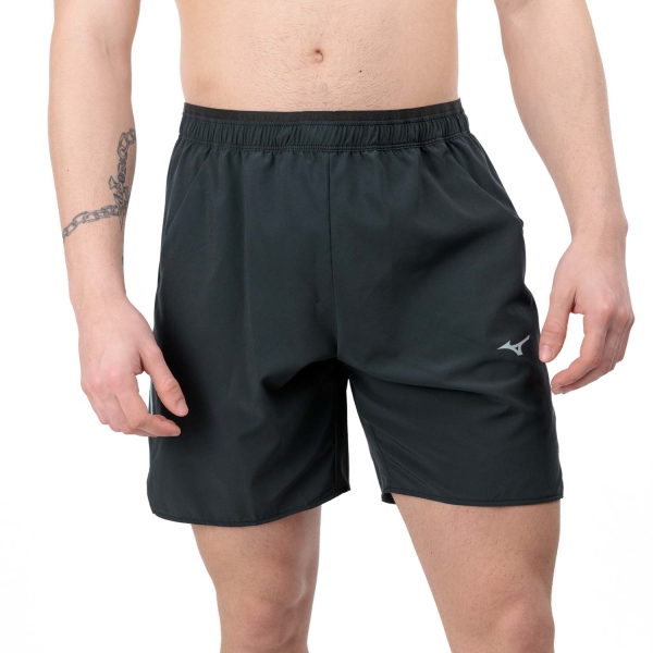 Men's Running Shorts Mizuno Alpha 7.5in Shorts  Black J2GBB00609
