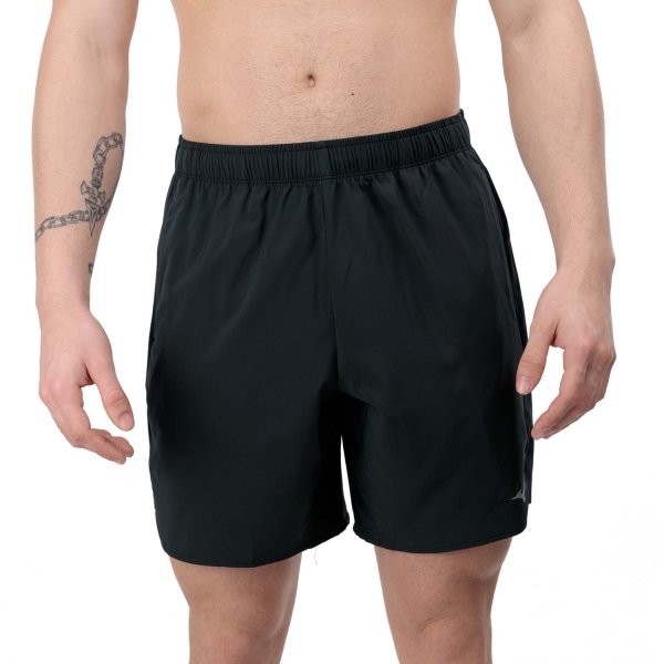 Men's Running Shorts Mizuno Core 7.5in Shorts  Black J2GBB00909