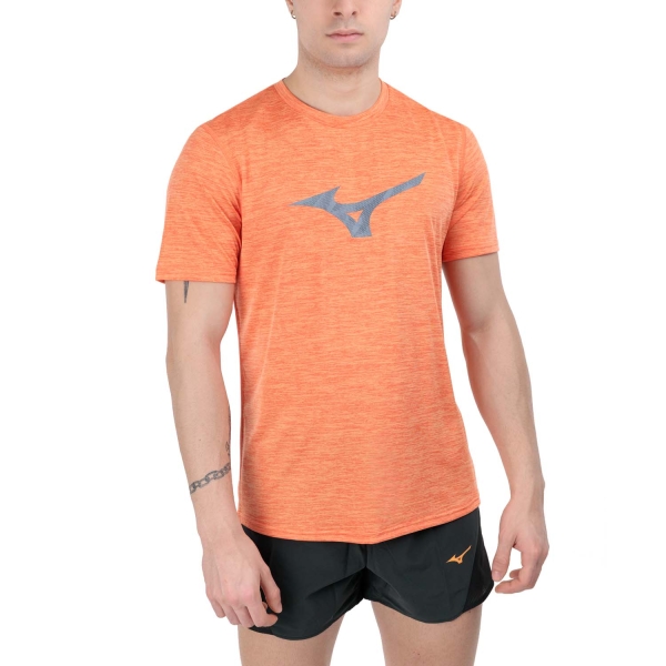 Men's Running T-Shirt Mizuno Core Pro TShirt  Nasturtium J2GAB00954
