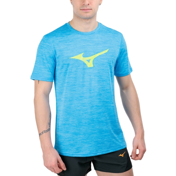 Men's Running T-Shirt Mizuno Core Pro TShirt  Swim Cap J2GAB00912