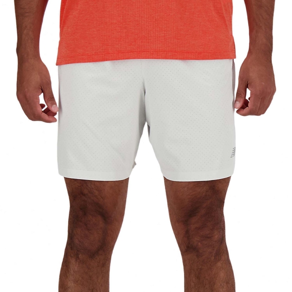 Pantalone cortos Running Hombre New Balance Run Specialist 7in Shorts  Grey Matter MS41283GYM