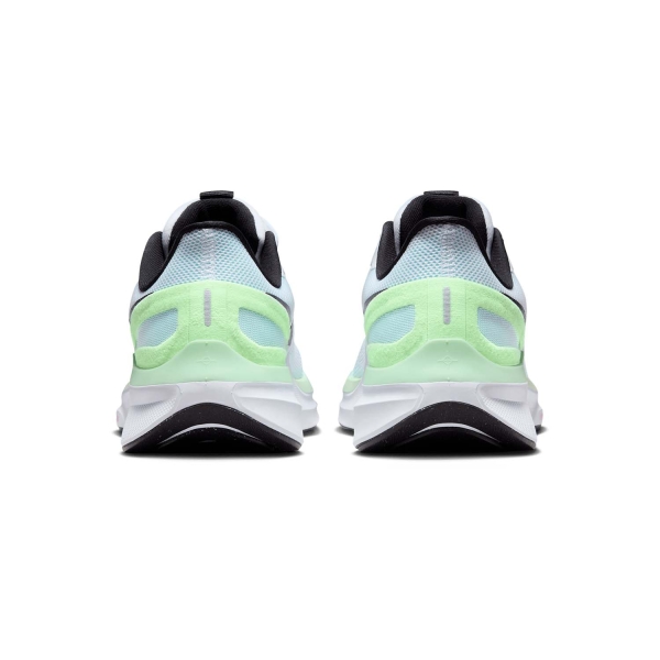 Nike Air Zoom Structure 25 - White/Black/Glacier Blue/Vapor Green