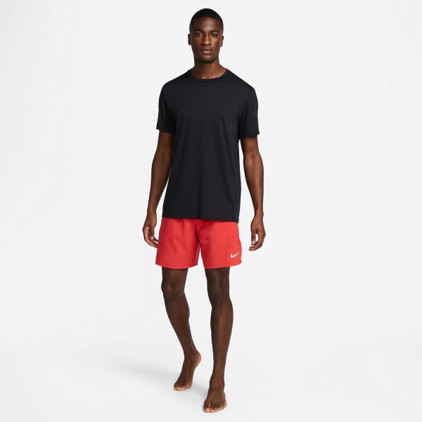 Nike Challenger Logo 7in Shorts - University Red/Reflective Silver