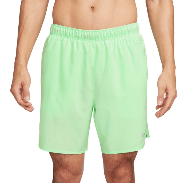Pantalone cortos Running Hombre Nike Challenger Logo 7in Shorts  Vapor Green/Reflective Silver DV9359376