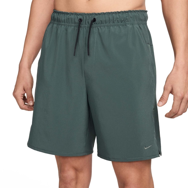 Pantaloncino Training Uomo Nike DriFIT Unlimited 7in Pantaloncini  Vintage Green/Black DV9340338