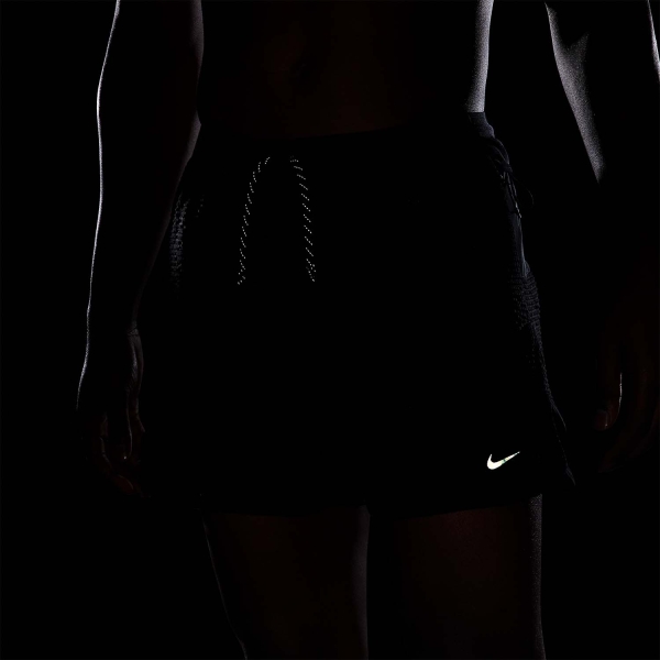 Nike Dri-FIT ADV Run Div 4in Shorts - Black/Black Reflective