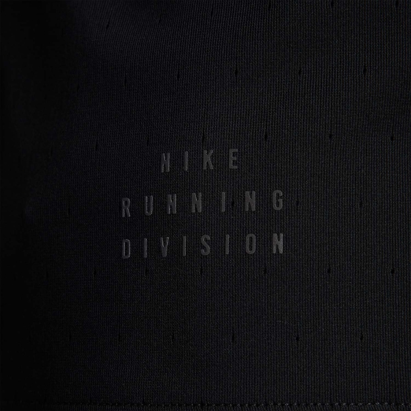 Nike Dri-FIT ADV Run Div Maglietta - Black/Black Reflective