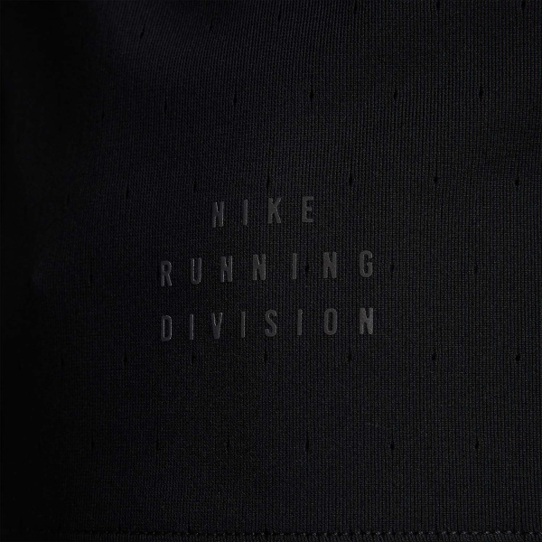 Nike Dri-FIT ADV Run Div T-Shirt - Black/Black Reflective