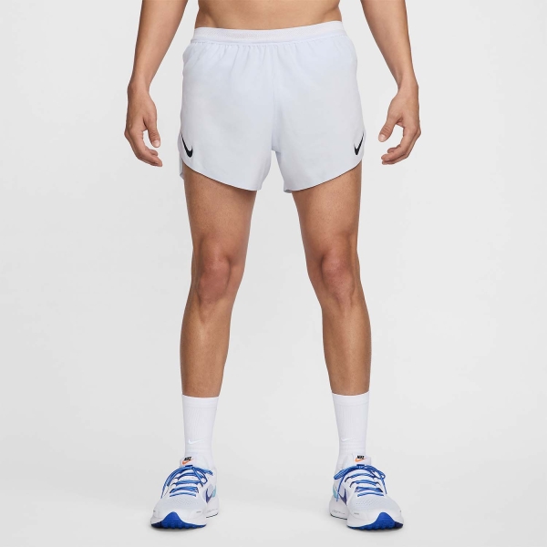 Nike Dri-FIT ADV AeroSwift 4in Pantaloncini - Football Grey/Dark Obsidian