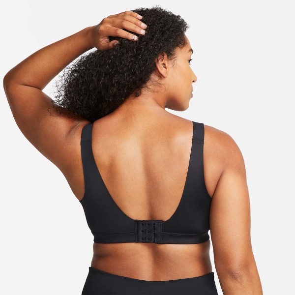 Nike Dri-FIT Alpha Sports Bra - Black/Dark Smoke Grey