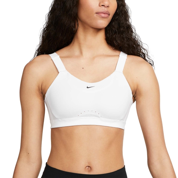 Reggiseno Sportivo Donna Nike DriFIT Alpha Reggiseno Sportivo  White/Stone Mauve/Black DD0430100