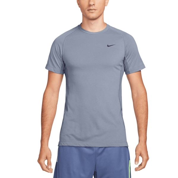 Men's Training T-Shirt Nike DriFIT Flex Rep TShirt  Ashen Slate/Black FN2979493