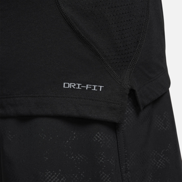 Nike Dri-FIT Flex Rep T-Shirt - Black/White