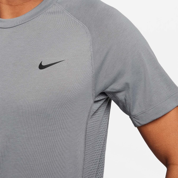 Nike Dri-FIT Flex Rep T-Shirt - Smoke Grey/Black