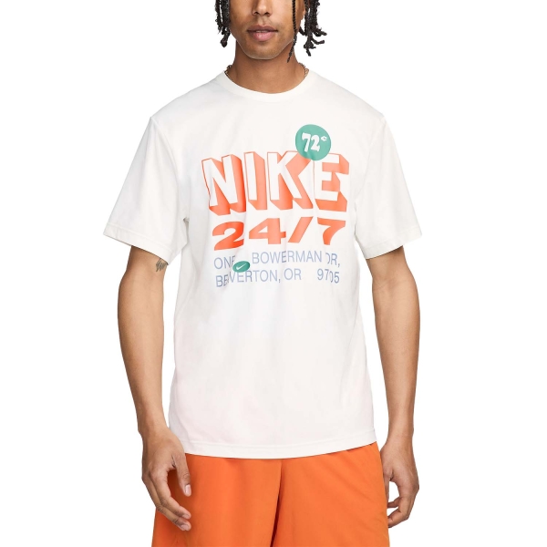 Maglietta Training Uomo Nike Nike DriFIT Hyverse Maglietta  Sail  Sail 