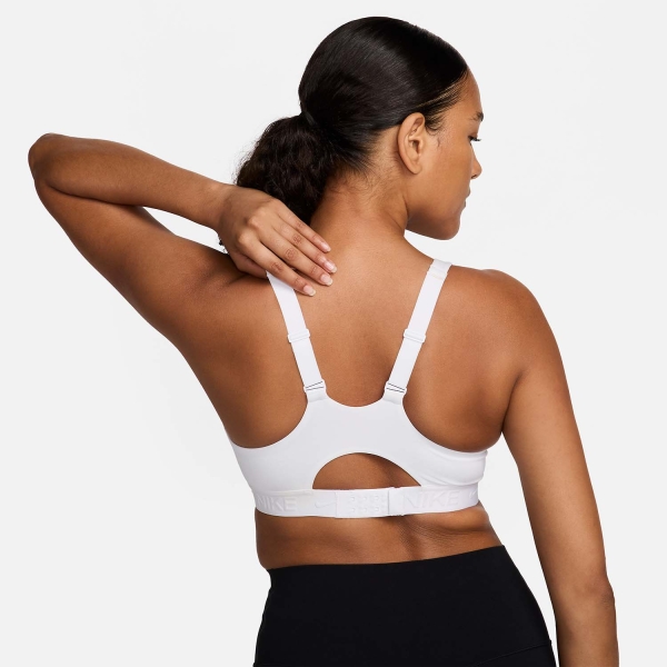 Nike Dri-FIT Indy Reggiseno Sportivo - White/Stone Mauve