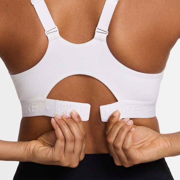 Nike Dri-FIT Indy Reggiseno Sportivo - White/Stone Mauve