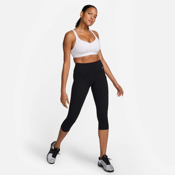 Nike Dri-FIT Indy Reggiseno Sportivo - White/Stone Mauve