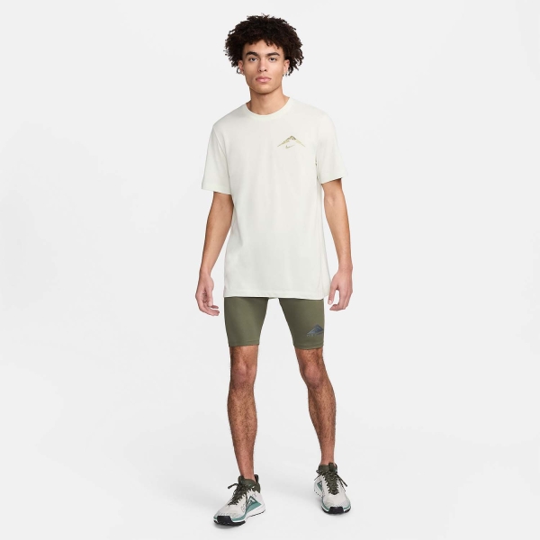 Nike Trail Dri-FIT Lava Loops 9.5in Shorts - Medium Olive/Black