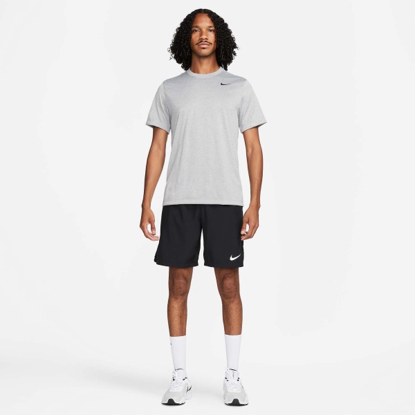 Nike Dri-FIT Legend T-Shirt - Tumbled Grey/FLT Silver/Heather/Black