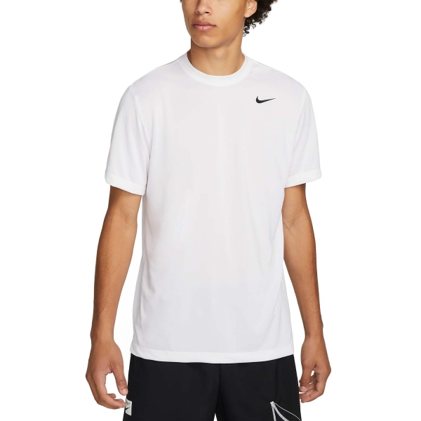 Camisetas Training Hombre Nike DriFIT Legend Camiseta  White/Black DX0989100