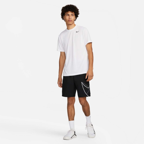 Nike Dri-FIT Legend Camiseta - White/Black