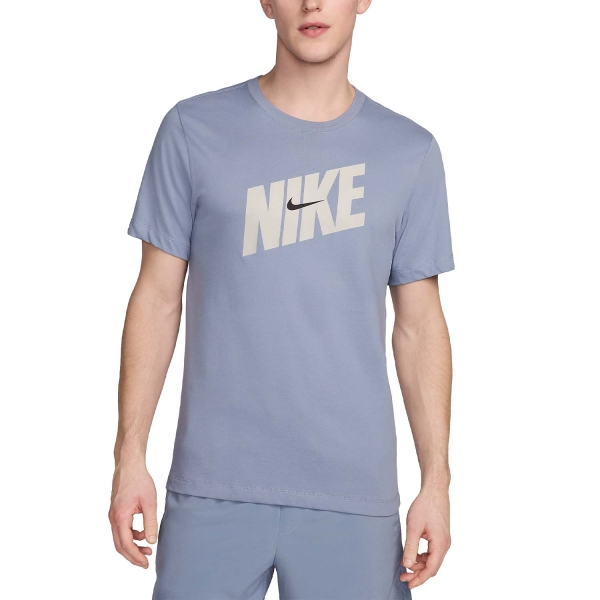 Men's Training T-Shirt Nike DriFIT Novelty TShirt  Ashen Slate FQ3872493