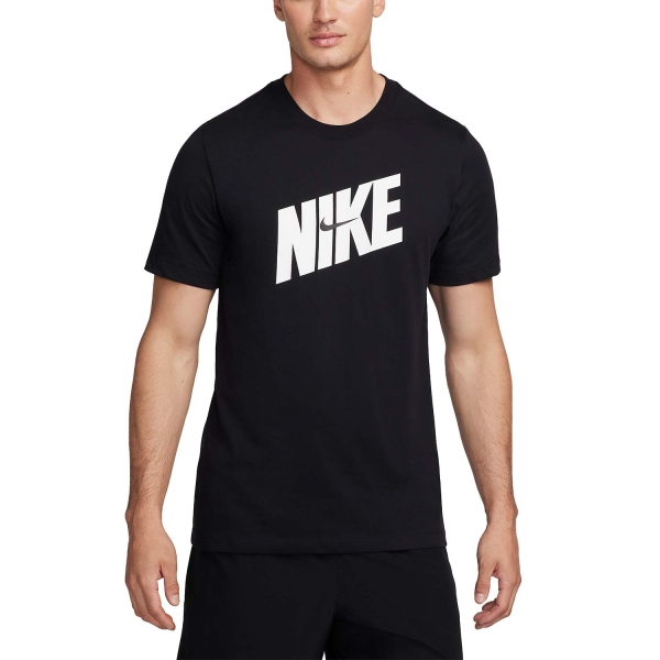 Camisetas Training Hombre Nike DriFIT Novelty Camiseta  Black FQ3872010