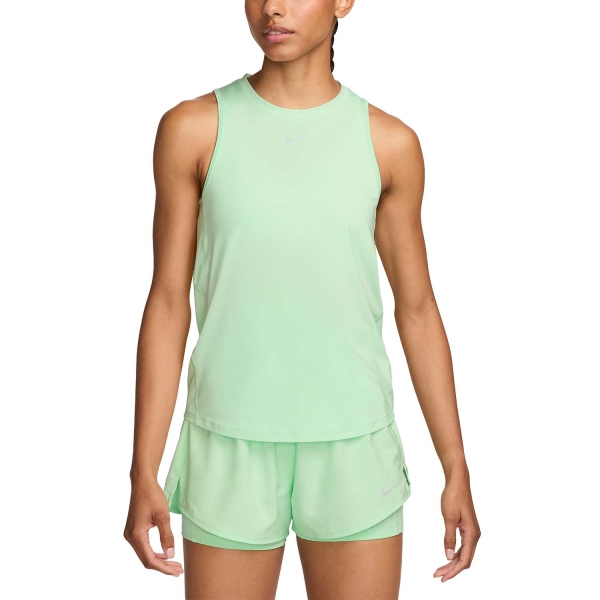 Top Fitness y Training Mujer Nike DriFIT One Classic Top  Vapor Green/Black FN2808376