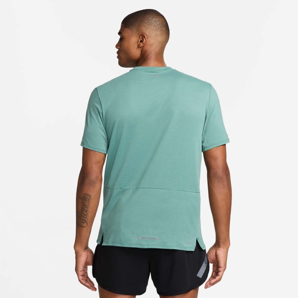 Nike Dri-FIT Rise Logo Camiseta - Bicoastal/Barely Green/Black