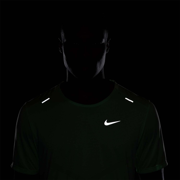 Nike Dri-FIT Rise 365 T-Shirt - Vapor Green/Reflective Silver