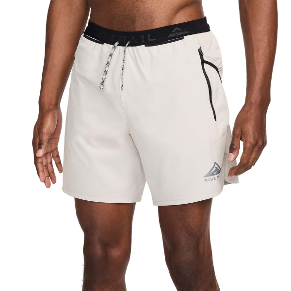 Pantalone cortos Running Hombre Nike DriFIT Second Sunrise 7in Shorts  Light Iron Ore/Black FB4194012