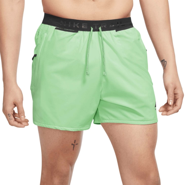 Pantalone cortos Running Hombre Nike DriFIT Second Sunrise 5in Shorts  Vapor Green/Black DV9311376