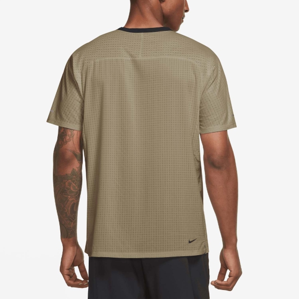 Nike Dri-FIT Solar Chase Camiseta - Neutral Olive/Black