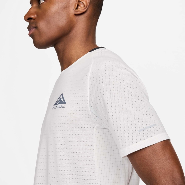 Nike Dri-FIT Solar Chase Camiseta - Summit White/Black