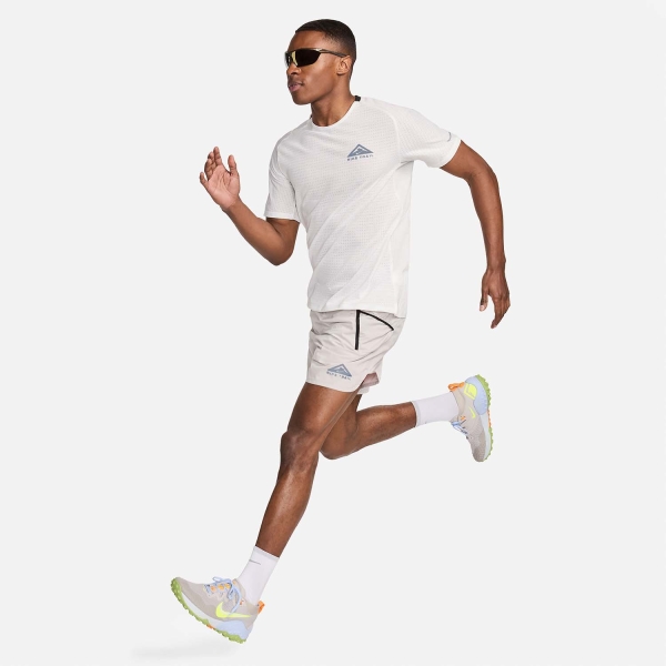 Nike Dri-FIT Solar Chase Maglietta - Summit White/Black