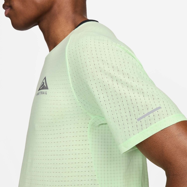 Nike Dri-FIT Solar Chase Camiseta - Vapor Green/Black