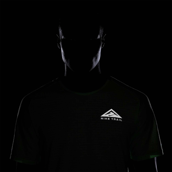 Nike Dri-FIT Solar Chase T-Shirt - Vapor Green/Black